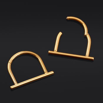 Gothic septum ring {{product title}}