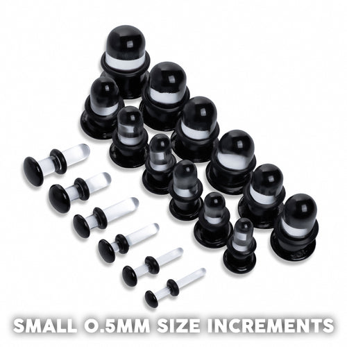 Clear & Black Glass Dead Stretching Kit