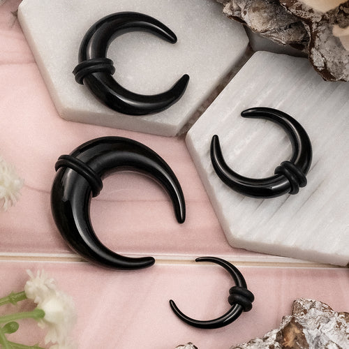 Black Glass Septum Pincher