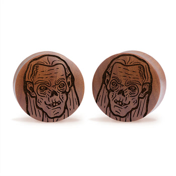 Crypt Keeper Plug / Gauge - Saba-Holz | Konvexe Double Flare