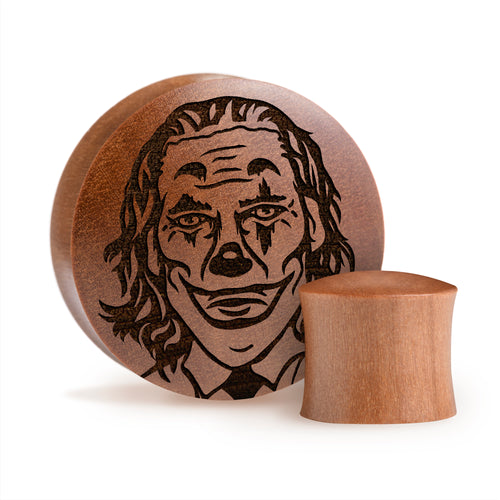 The Joker Plug / Gauge - Saba Wood | Convex Double Flare
