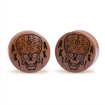 Mars Attacks Plug / Gauge - Saba Wood | Convex Double Flare
