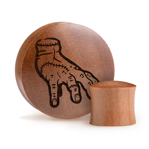 Thing Plug / Gauge - Saba-Holz | Konvexe Double Flare