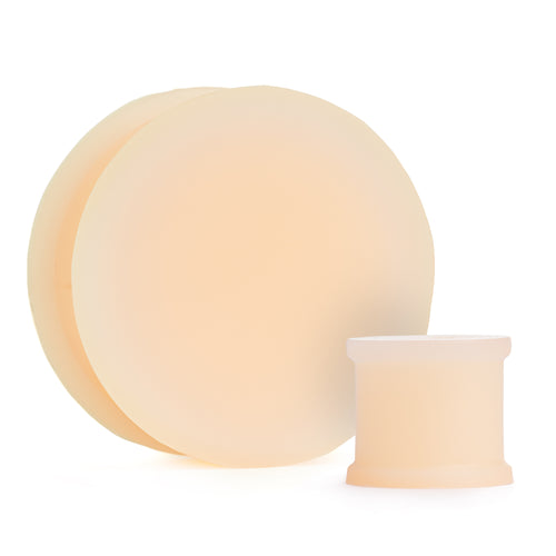 Silicone Flesh Coloured Ear Plug, Skin Tone A