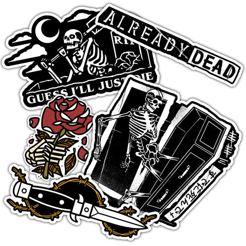 Already Dead Vinyl Sticker Pack