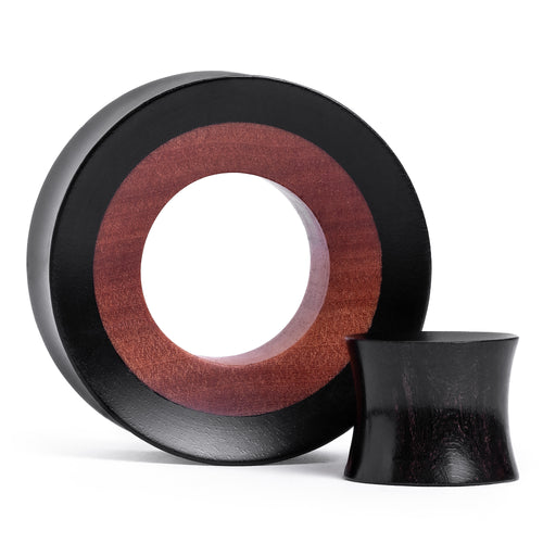 Ebony And Saba Wood Ear Tunnel