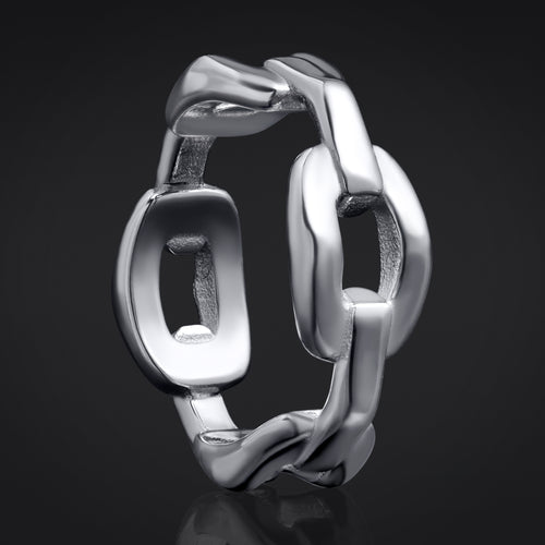 Silver Chain Ring