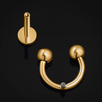 Gothic septum ring {{product title}}