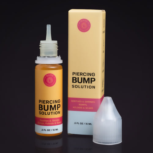 Base Laboratories Piercing Bump Treatment Oil for Infected Piercings, Keloid & Scar Relief
