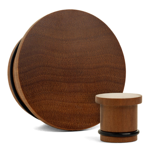 Saba Wood Single Flare Plug / Gauge