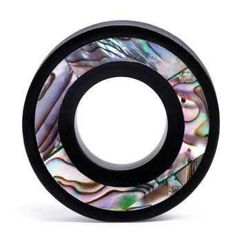Organic wood plugs for stretched ears