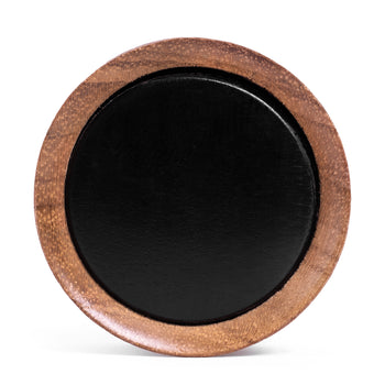 Organic wood plugs for stretched ears
