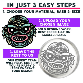 Make Your Own Plug / Gauge - Clear Glass | Flat Faced Double Flare