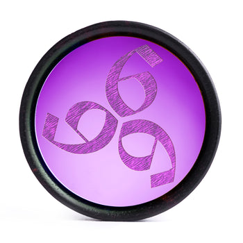 Crescent Moon Silver Inlay Wood Plug - Custom Plugs, Ear Plugs, Gauges, Stretched Ears