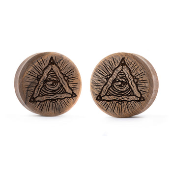 Cute Cool And Goth Acrylic Inlay And Wood Plugs & Gauges