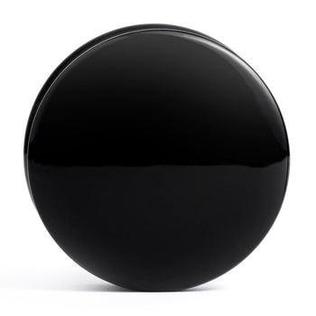 Girl wearing pretty Black Onyx Stone Plug / Gauge