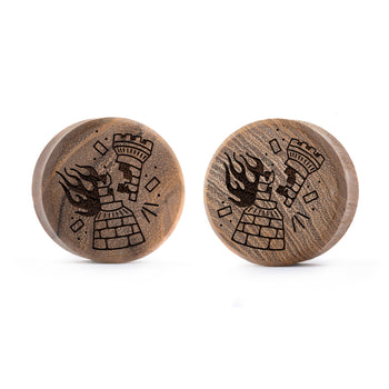 CROCO HEARTS ENGRAVED
