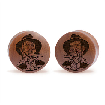 Cute Cool And Goth Acrylic Inlay And Wood Plugs & Gauges