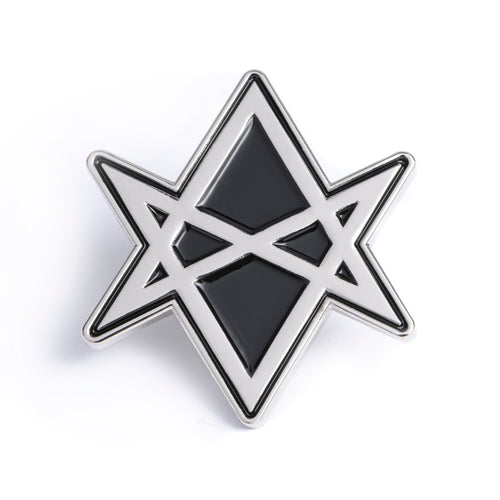 Occult Hexagram Pin - Enamel