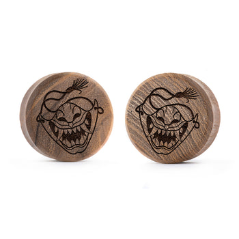 CROCO HEARTS ENGRAVED