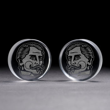 Cute Cool And Goth Acrylic Inlay And Wood Plugs & Gauges