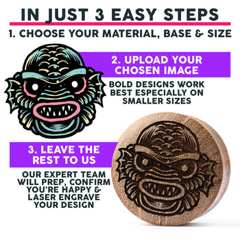 Make Your Own Plug / Gauge - Teak Wood | Convex Double Flare