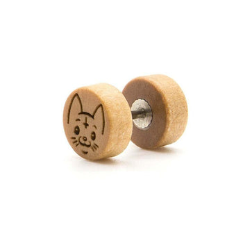 Holzkatze gefälschter plug / gauge